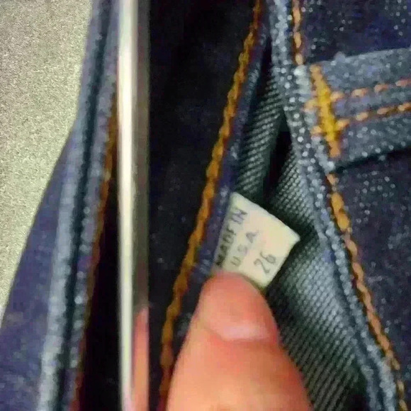 BEBE  FLAIR DARK JEANS SIZE 26 - Picture 6 of 7